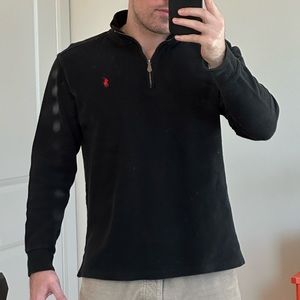 Black Ralph Lauren Quarter 1/4 Zip Pullover